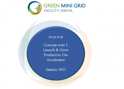 Mini Grid and Productive Use of Energy Sector: Gaps and opportunities