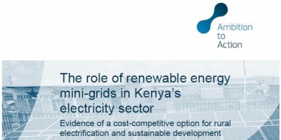 The Role of Renewable Energy Mini-Grids in Kenya&#039;s Electricity Sector