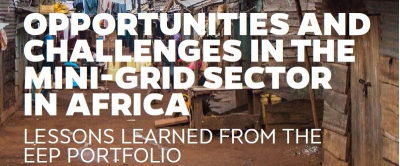 EEP Study on Opportunities and Challenges in the Mini-Grid Sector in Africa
