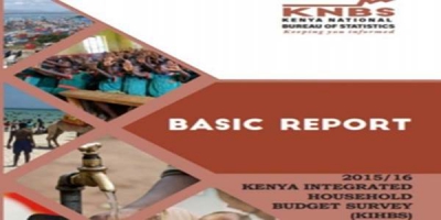 Kenya Integrated Household Budget Survey - 2015-2016